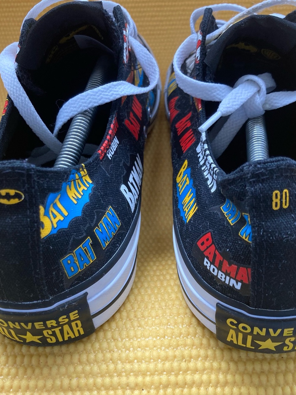 Converse All Star DC Comics Batman 80th Anniverary Sz 13 - Picture 5 of 10